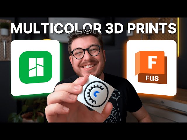 How to Make Multicolor 3D Prints in Fusion 360 | Export to Bambu Studio