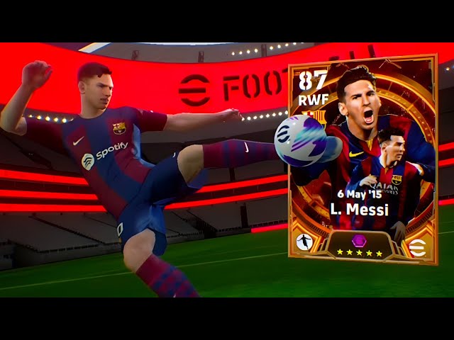 eFootball 2024 Mobile OFFLINE! Messi Bigtime 2015 x OLD SINGLE BOOSTER