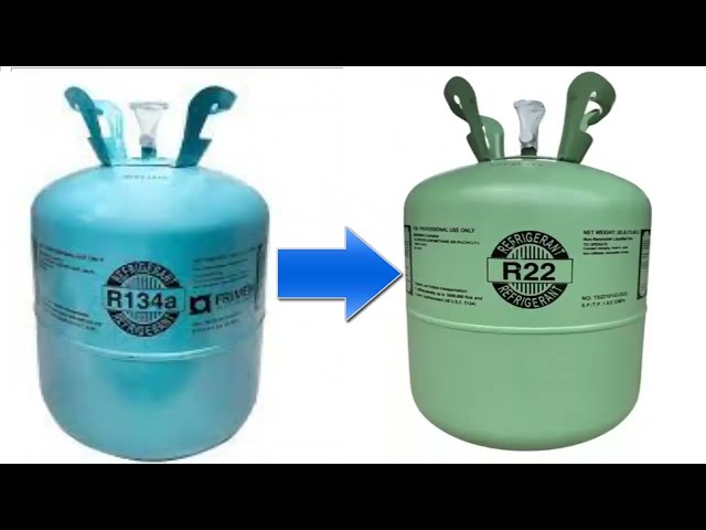 ¿QUE HACER SI NO ENCUENTRA EL GAS R22  NO ENCUENTRA SU REFRIGERANTE REEMPLAZO, SE PUEDE USAR R134a?