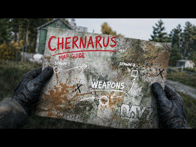 The Chernarus DayZ Map Guide FOR EVERYTHING (routes, loot, spawns, vehicles, crash sites and more)