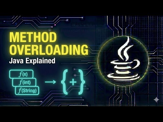 Method Overloading in Java Explained | Java Tutorial for Beginners (Kannada) #23