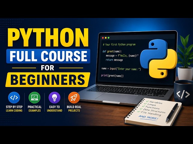 Python Full Course for Beginners_training