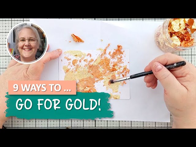 Nine Ways to Use Gilding Flakes! Tips, Tricks and Hacks! [2025/176]