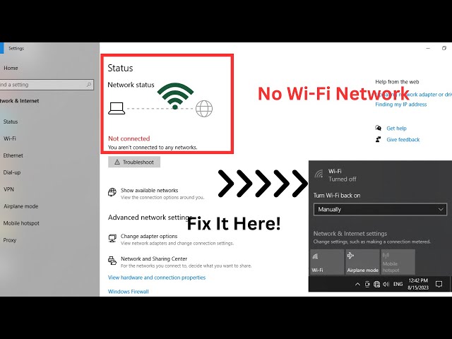 How to Fix Wi Fi Problems on Windows 10 and 11