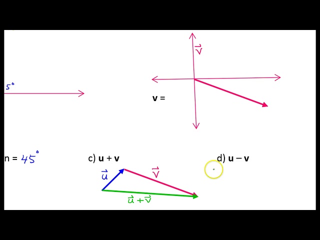 Test C (31 to 38) Vector Basics