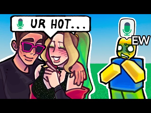 Trolling as SUS E-DATERS on Roblox Voice Chat...