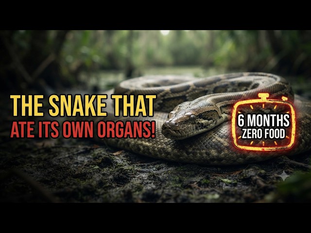 Burmese Python Survive for Months Without Food