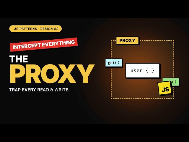 JavaScript Proxy Pattern, Explained Properly (the magic behind Vue)
