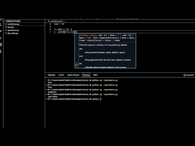 Condiciones en Python | if y else explicados | Python desde CERO