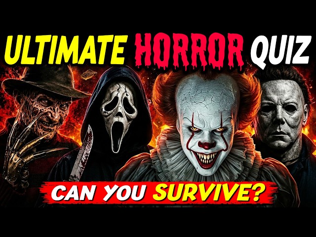 Can You Pass This Horror Movie Quiz? 😱 | 75 Questions