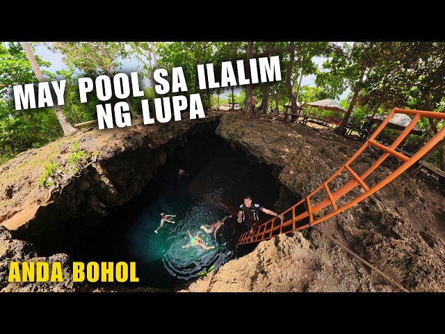 Cave Pool at Pinaka-magandang Beach sa Bohol | Anda Bohol