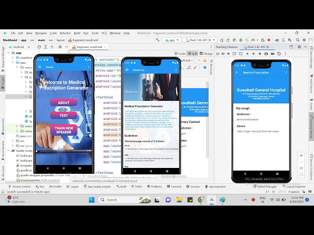 Medical Prescription app Android Studio with firebase database using java || Source Code.