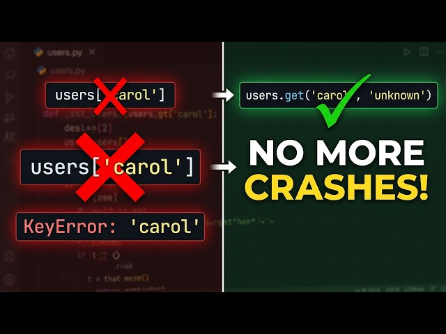 KeyError Destroyed My Code Until I Found This