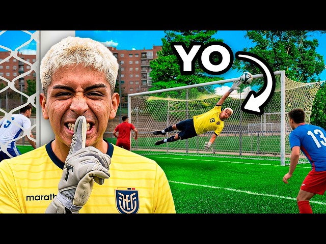 I INFILTRATED as a PROFESSIONAL GOALKEEPER into the WORST LEAGUE in MADRID