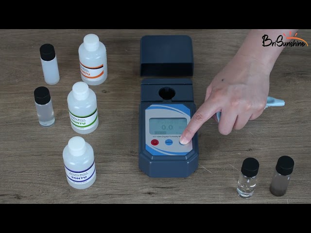 Tutoriel de calibration pour turbidimètre 0-1000 NTU