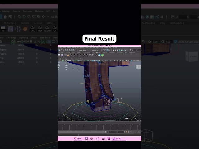Villager Rig Done! #3d #minecraft
