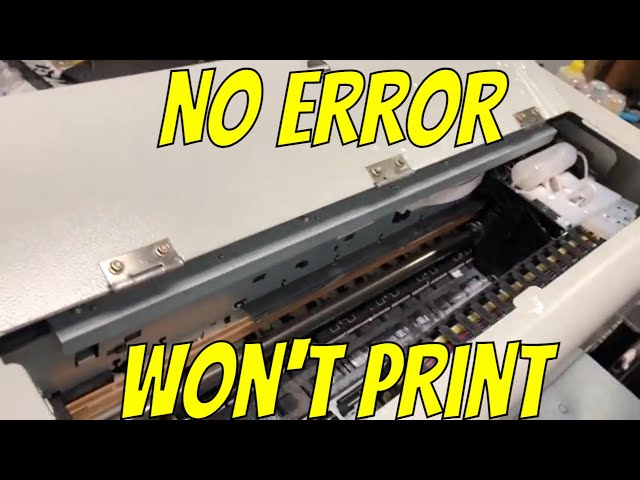DTF Printer Won't Print? Here's How to Fix It