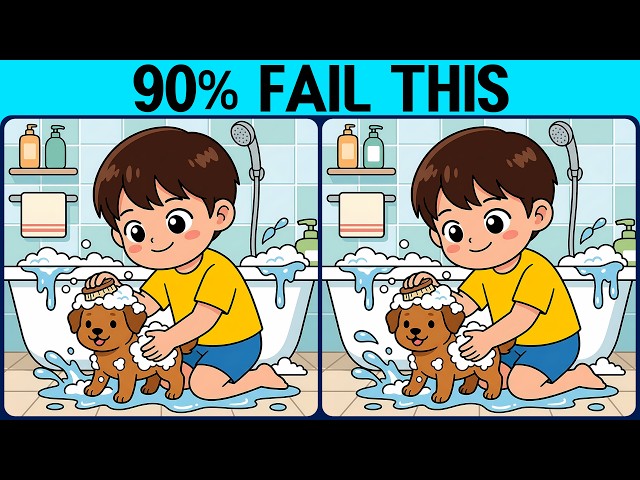 [Spot the Difference Brain Training] Find them all and prove your smartness.