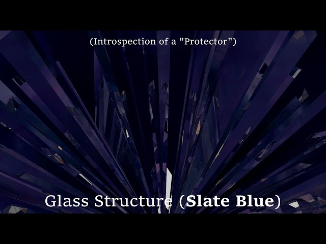 [LOOP] Glass Structure (Slate Blue)