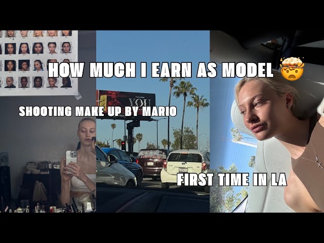 I’M MOVING TO LOS ANGELES?! How Much I REALLY Earn as a Model 💸✨
