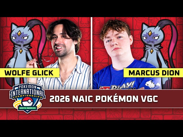 Sneasler in the CLUTCH | Wolfe Glick vs Marcus Dion - Pokémon VGC | NAIC 2026