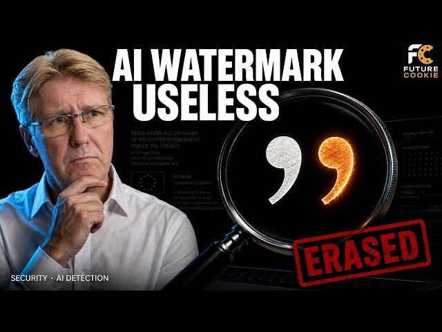 AI Watermarks Can Be Erased in Seconds — Here Is How