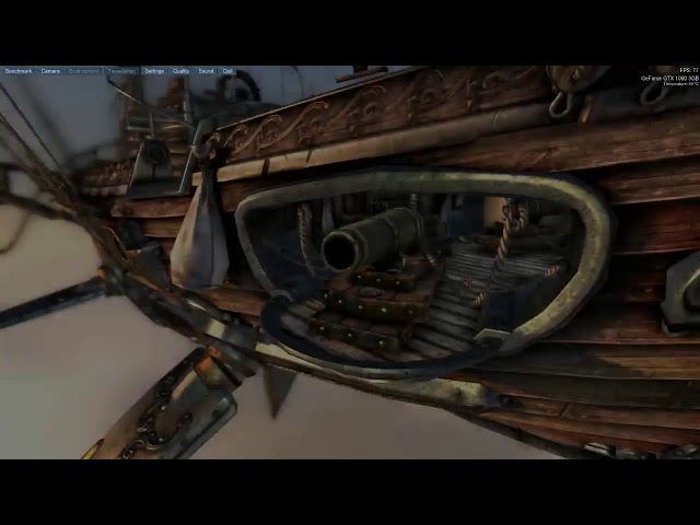 Heaven Windowed on dGPU