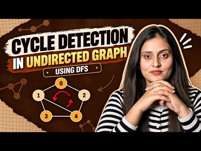 Cycle Detection in Undirected Graph | DFS | Detect Cycle | Python, Java & C++
