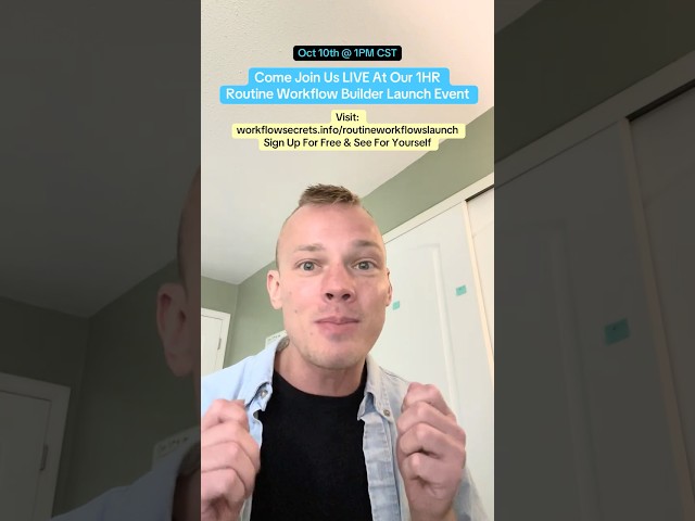Two Workflow Automations Every Agent Needs, And Few Build… We’re Changing That Oct 10th At 1PM CST