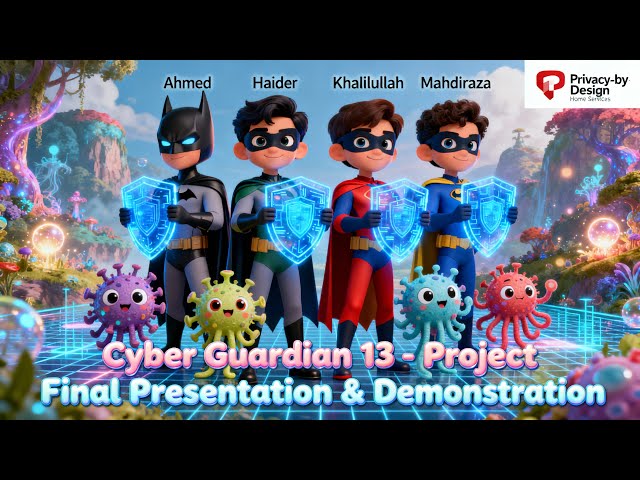 Cyber Guardian 13 - Project Final Presentation & Demonstration, Secure Software Engineering Tri 3 25