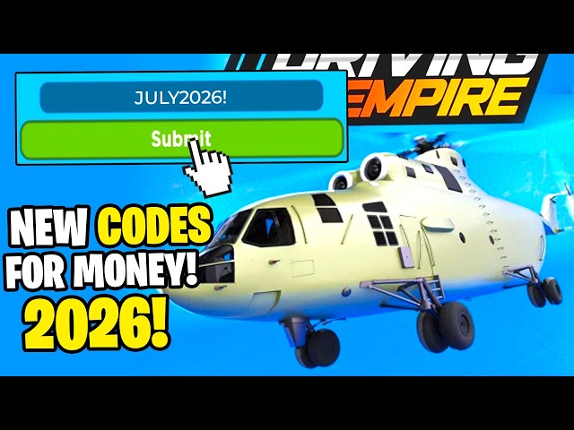 *NEW* ALL WORKING CODES FOR DRIVING EMPIRE IN 2026! ROBLOX DRIVING EMPIRE CODES