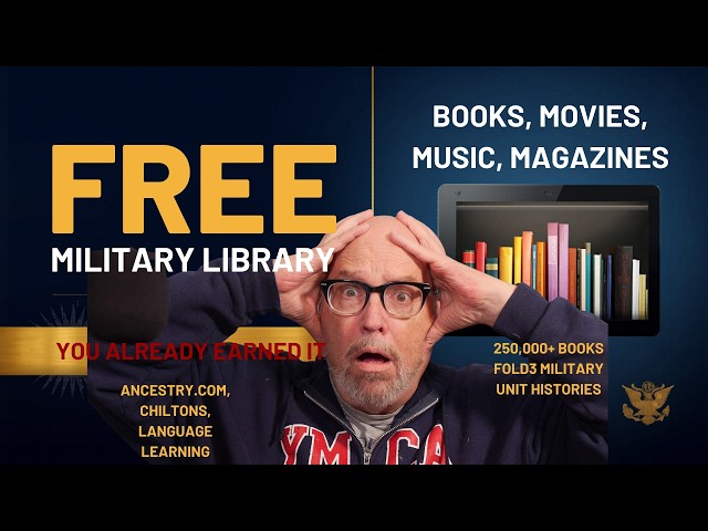 The Free VA Benefit You've Never Heard Of — 250,000 Books, Audiobooks & More