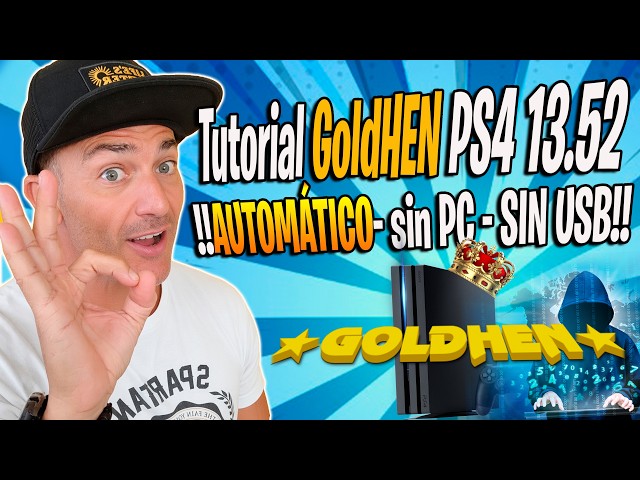 NEW GoldHEN PS4 13.52 TUTORIAL + 13.52 EXPLOIT - Automatic, NO USB, NO DISC, NO PC!