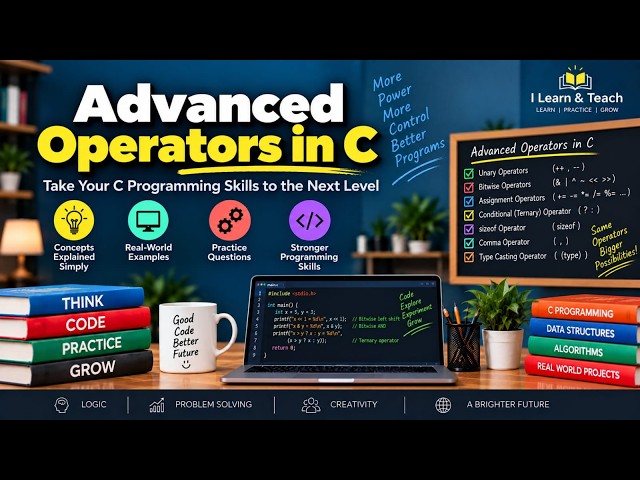 Operators in C Part - 2