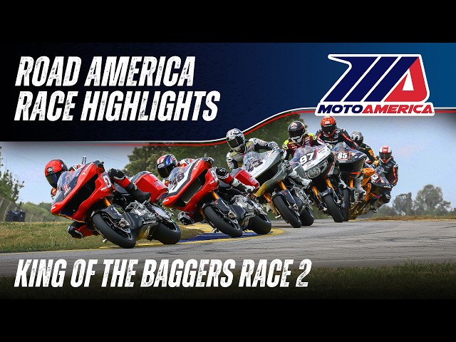 Mission King of the Baggers Race 2 at Road America 2026 - HIGHLIGHTS | MotoAmerica