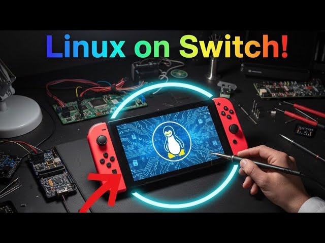 “How to Run Linux on Your Modded Nintendo Switch – Full Setup Guide!”