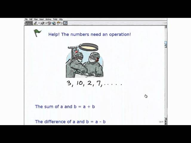 Basic Math Number Operations