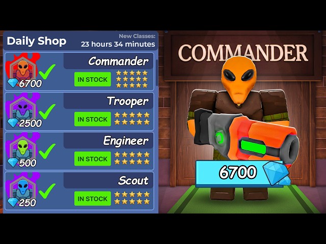 99 Nights But I Can Buy ALIEN CLASSES!