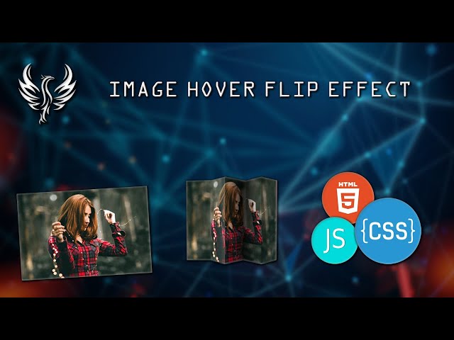 Image Fold Hover Effect | HTML + CSS + JS | Code Junction