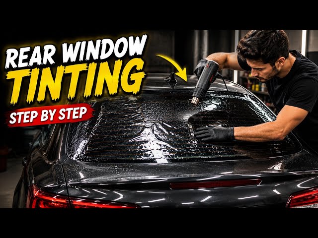 How to Tint a Rear Window Like a Pro | Full Step-by-Step Guide