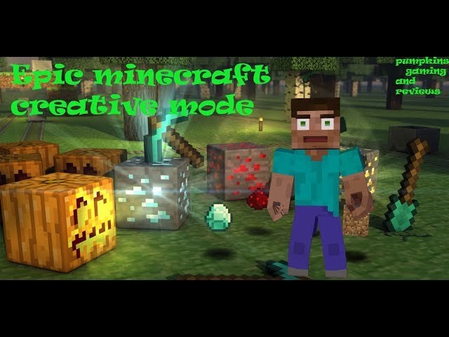 Epic minecraft creative mode!!!