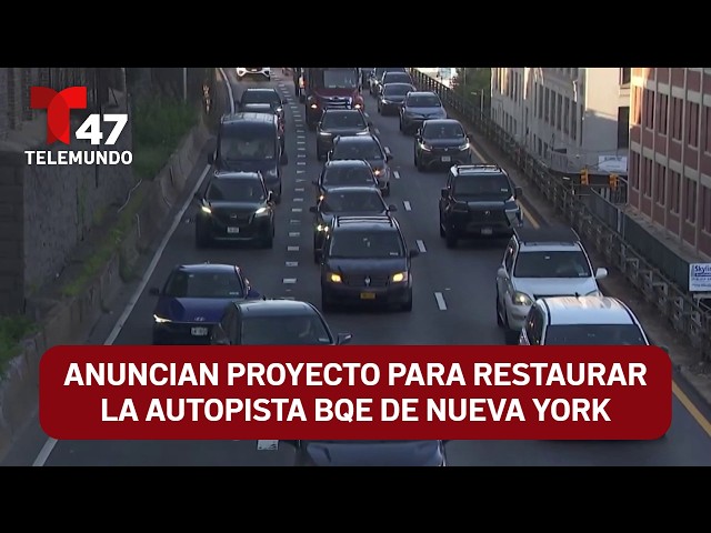 Anuncian proyecto para restaurar la autopista BQE de Nueva York