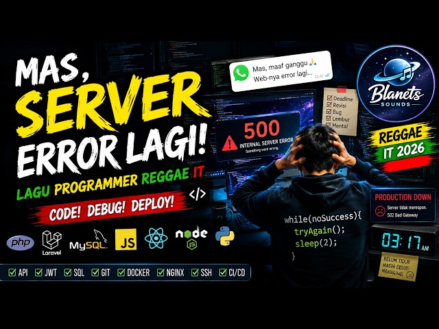 DUDE, SERVER ERROR AGAIN! 🤣 | Most Relatable Programmer Song | Blanets Sounds