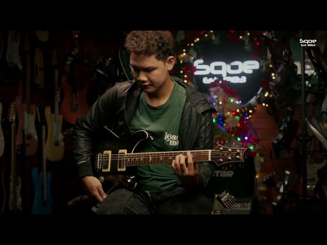 SQOE SEPRS 900 Electric Guitar (Black)