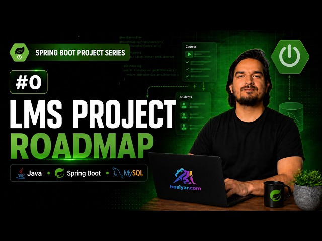 I'm Building an LMS in Spring Boot... and It's Not Another CRUD Tutorial | Project #00