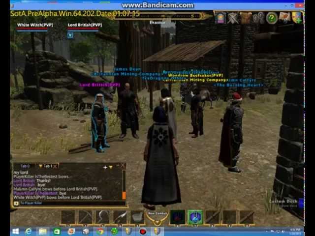 White Witch VS. Lord British PVP in Braemar | Shroud of the Avatar