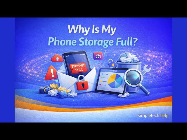 Storage Full But I Deleted Everything? Here’s the Fix | SimpleTech Help