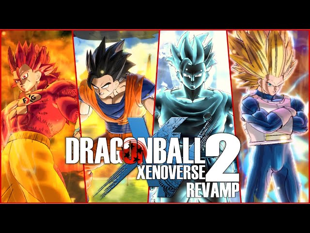 ALL XV2 CAC ANIME MODDED REVAMP 5.1/VANILLA TRANSFORMATIONS!