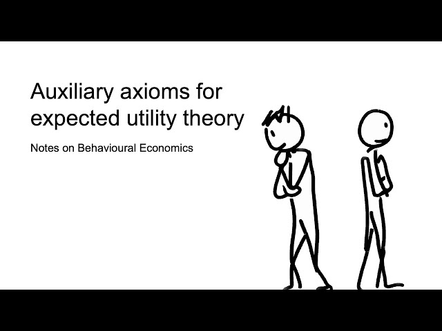 Auxiliary axioms for expected utility theory