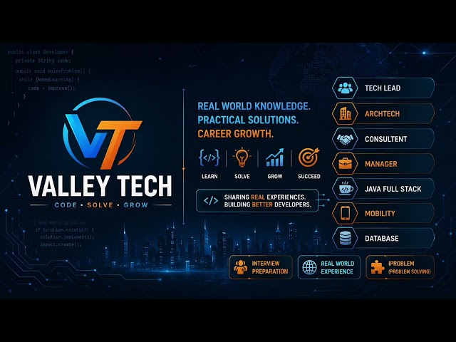 Welcome to Valley Tech 🚀 | Software Engineering, Technology & Real-World Solutions